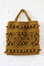Raffia Macrame Tote