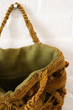 Raffia Macrame Tote