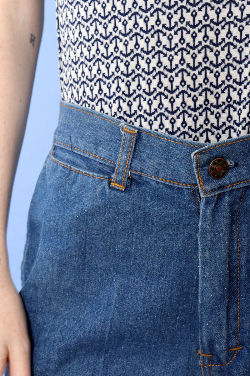 Denim Short Shorts XS
