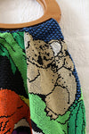 Koala & Kangaroo Beaded Tote