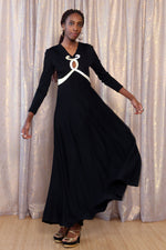 Metallic Snakes Sweeping Maxi S/M