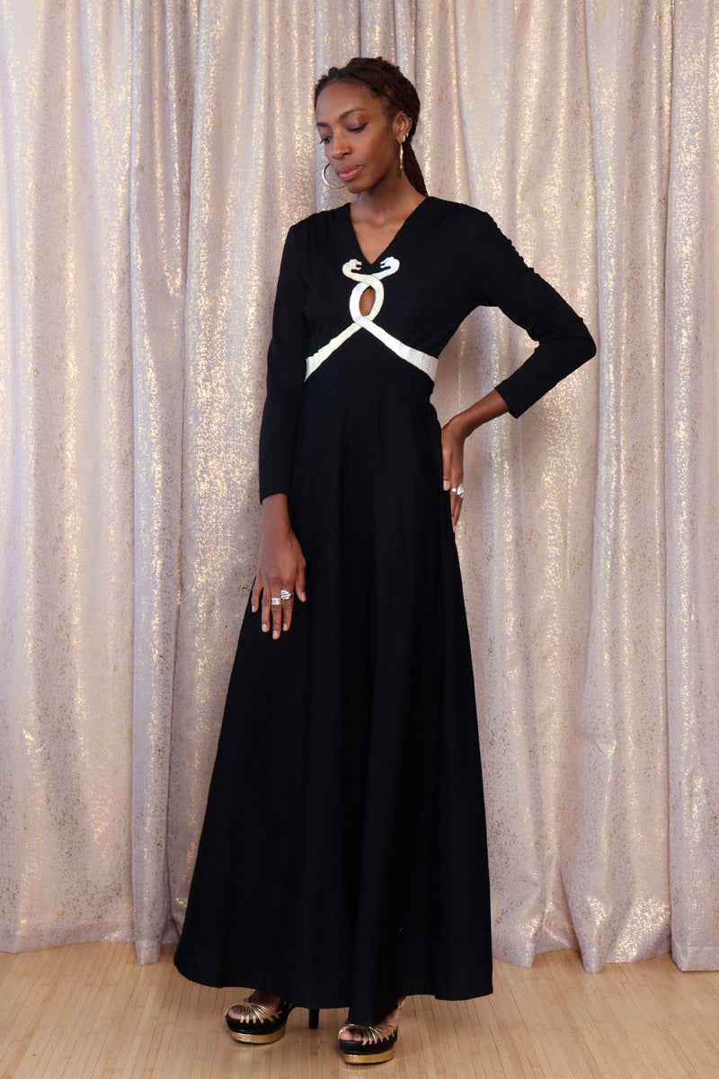 Metallic Snakes Sweeping Maxi S/M