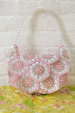 Candy Pink Rosette Purse