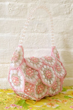 Candy Pink Rosette Purse