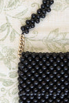 Black Bead Bag