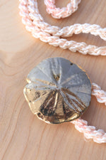 Blush Sand Dollar Rope Belt