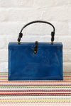 Cerulean Blue Glossy Handbag