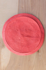 Avant Pink Straw Cap