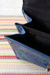 Cerulean Blue Glossy Handbag