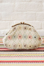 Jolles Beaded 1950s Pastel Purse