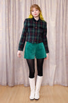 Spruce Plaid Fitted Jacket XS/S
