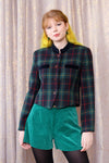 Spruce Plaid Fitted Jacket XS/S
