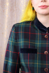 Spruce Plaid Fitted Jacket XS/S