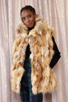 Fluffiest 70s Fur Vest XS-M