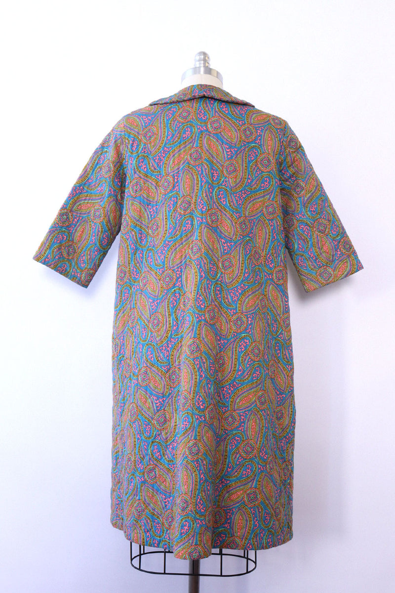 Quilted Paisley Flare Jacket XS-M