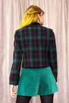 Spruce Plaid Fitted Jacket XS/S