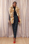 Fluffiest 70s Fur Vest XS-M