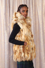 Fluffiest 70s Fur Vest XS-M