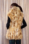 Fluffiest 70s Fur Vest XS-M