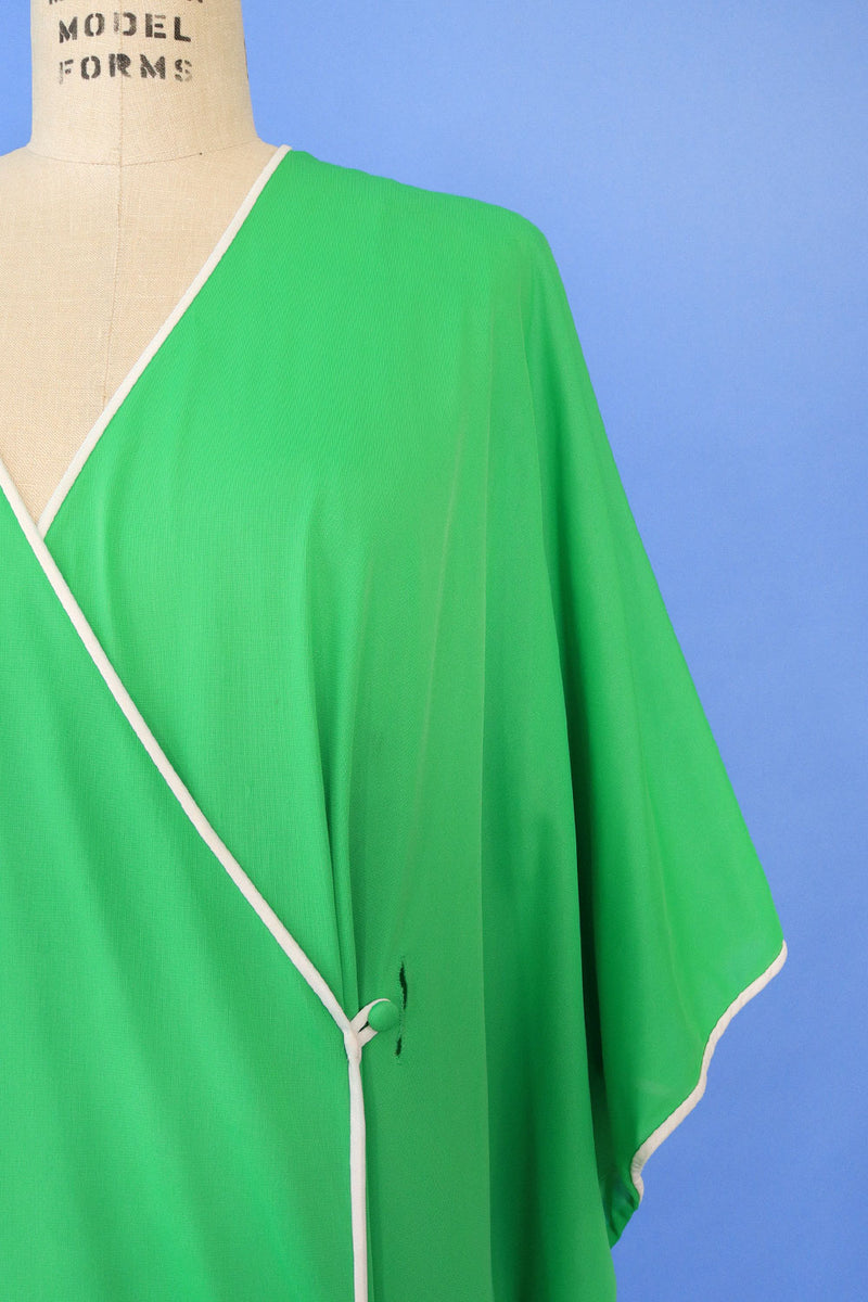 Donald Brooks for Maidenform Green Robe