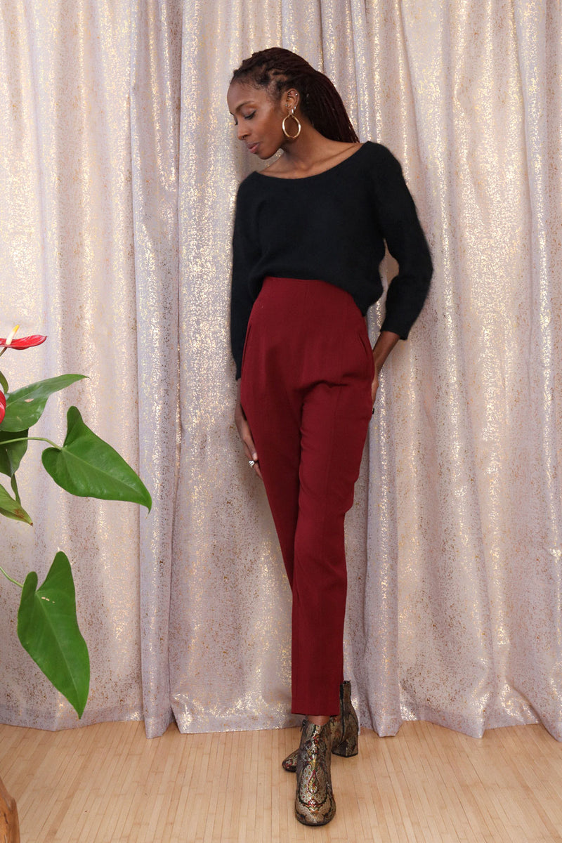Genny Ultra High Waist Taper Pants S/M
