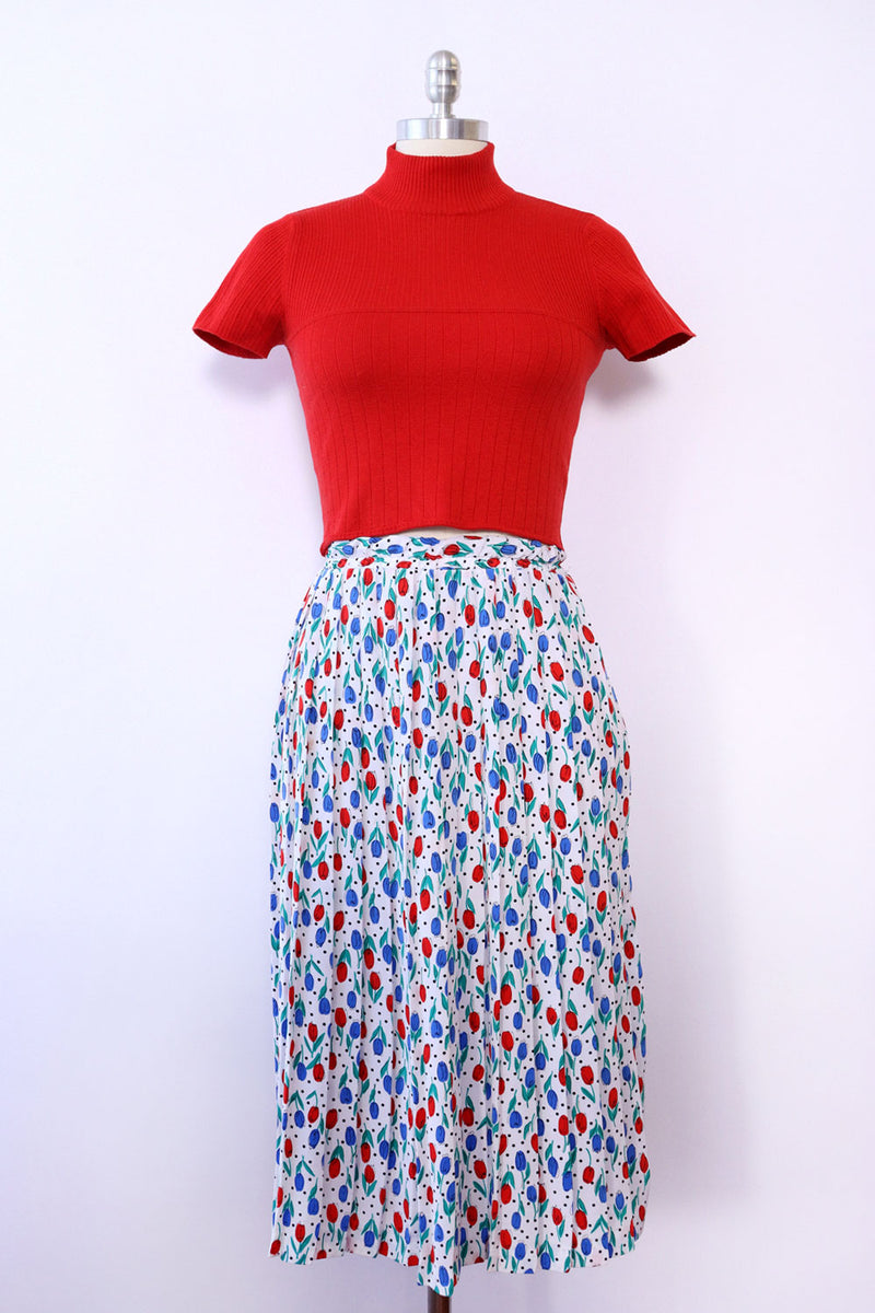 Pleated Tulip Skirt M/L