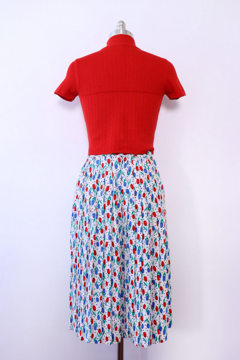 Pleated Tulip Skirt M/L