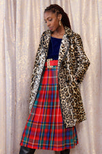 Jaguar Faux Fur Mod Coat XS-M