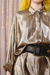Liquid Gold Shirtdress S-L