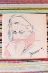 Catherine Deneuve Silk Airbrush Lady Scarf