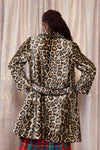 Jaguar Faux Fur Mod Coat XS-M