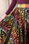 1950s Rainbow Sequin Full Circle Skirt XS/S