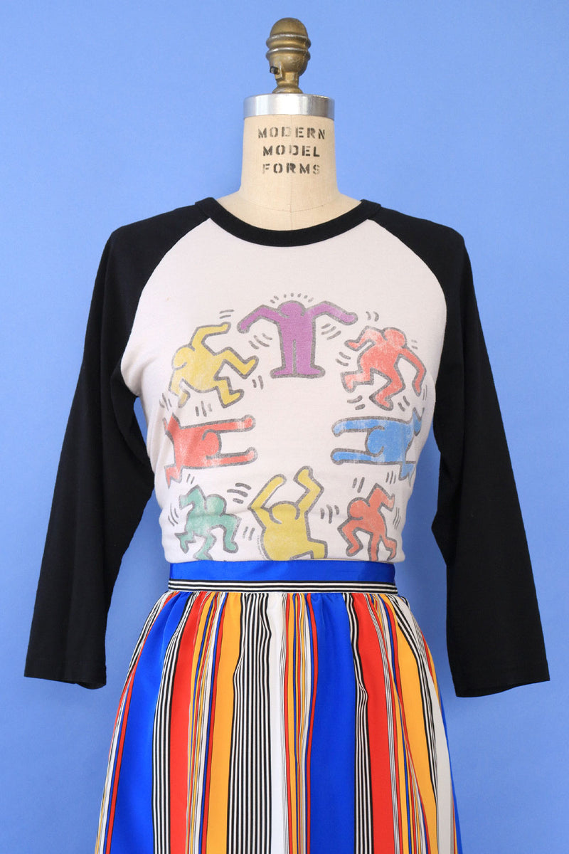 Keith Haring Baseball Tee S-L