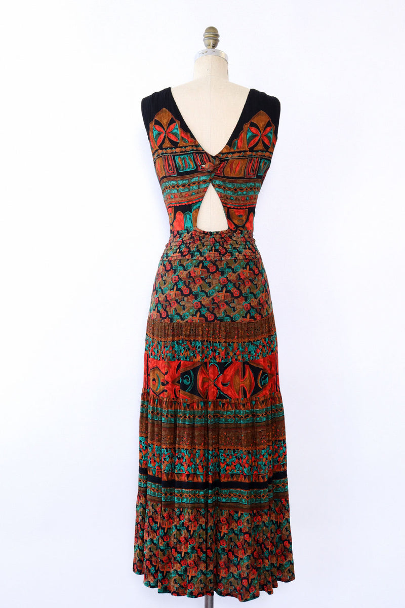 Blazing Terracotta Cutout Maxi M/L