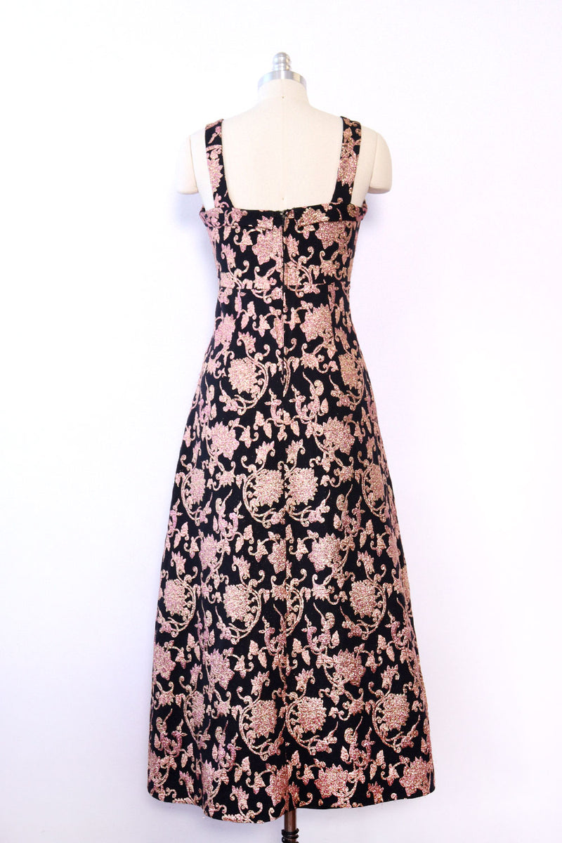Metallic Brocade Maxi S/M