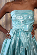 Sky Tafetta Ball Gown XS