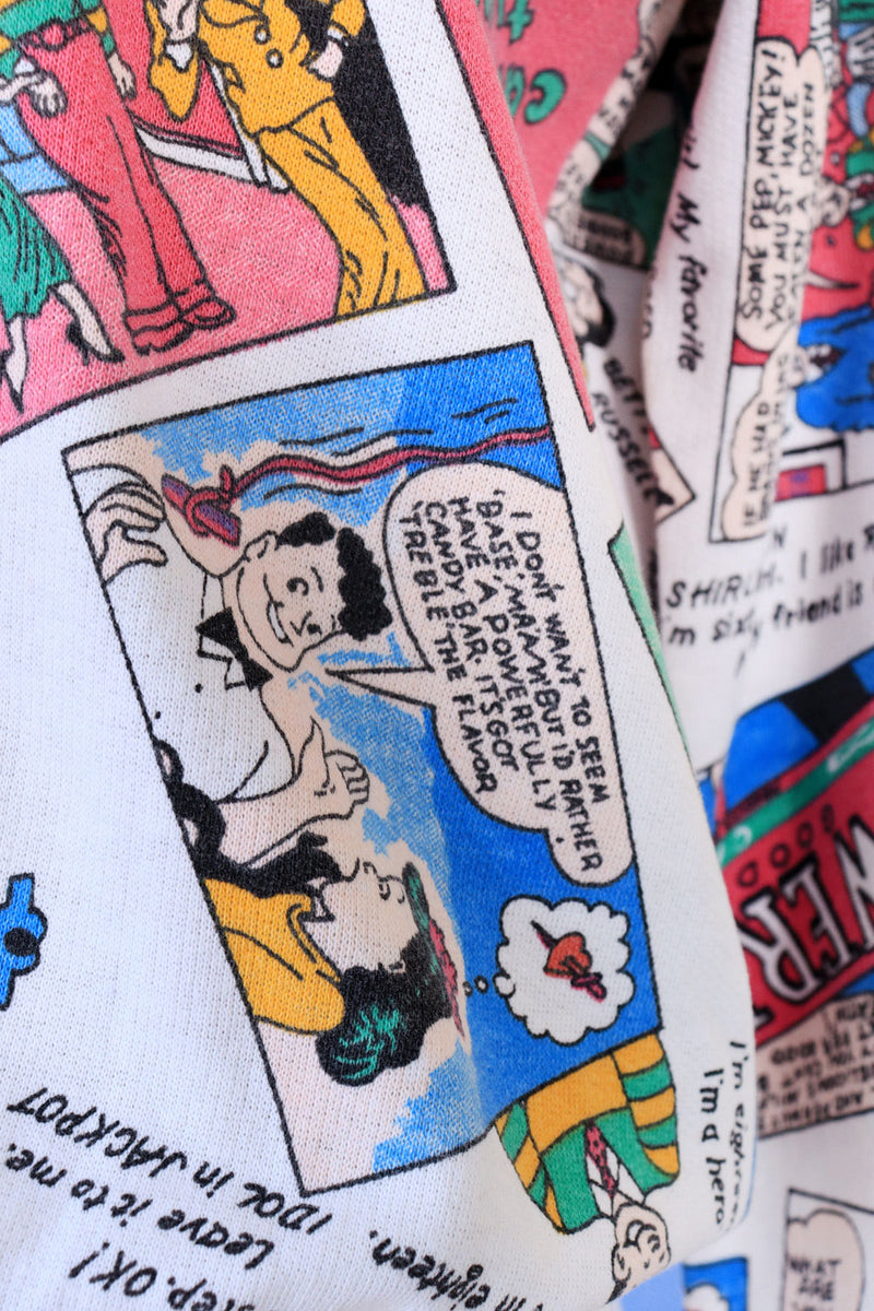 Comic Strip Candy Bar Sweatshirt S-L