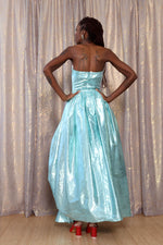 Sky Tafetta Ball Gown XS