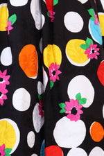 Dropwaist David Warren Twirl Dress M