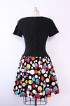 Dropwaist David Warren Twirl Dress M
