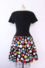 Dropwaist David Warren Twirl Dress M