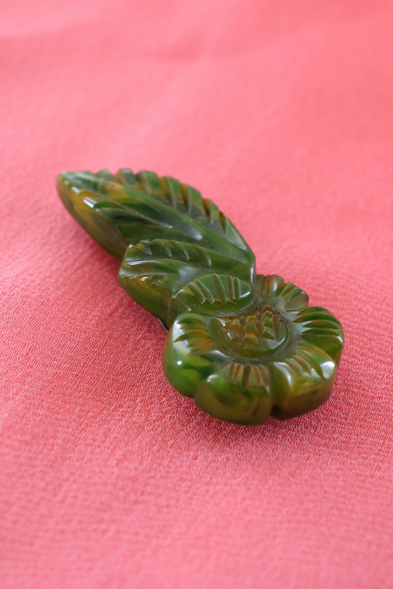 Bakelite Sunflower Clip