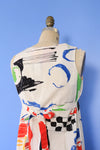 Jeanette Paintstroke Maternity Dress S