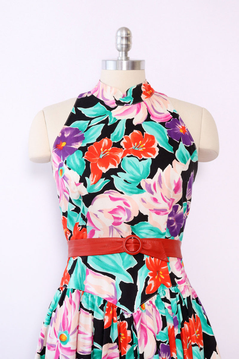 Open Back Garden Party Dress M