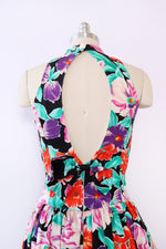 Open Back Garden Party Dress M