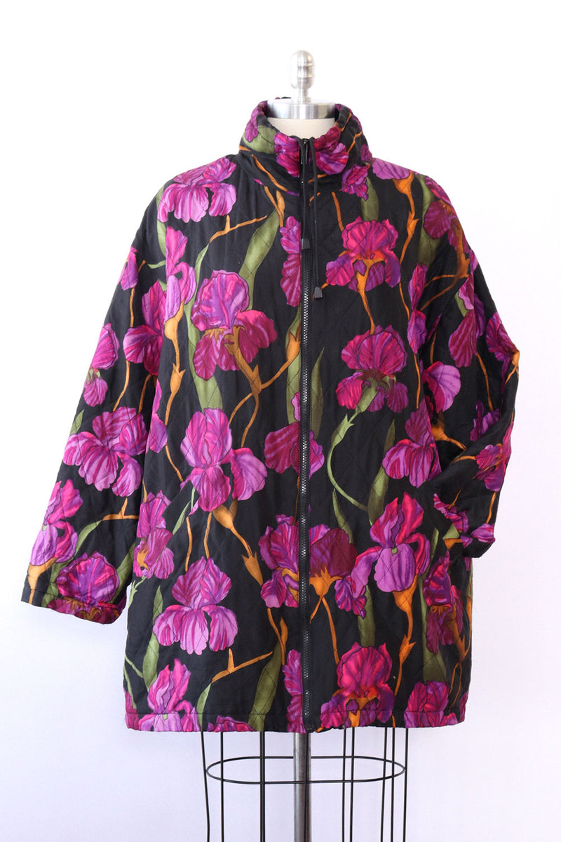 Silk Iris Parka M/L