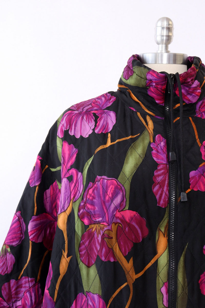 Silk Iris Parka M/L