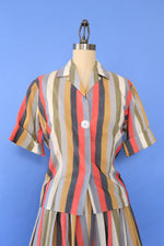 Fritzi Earthtone Stripe Set S