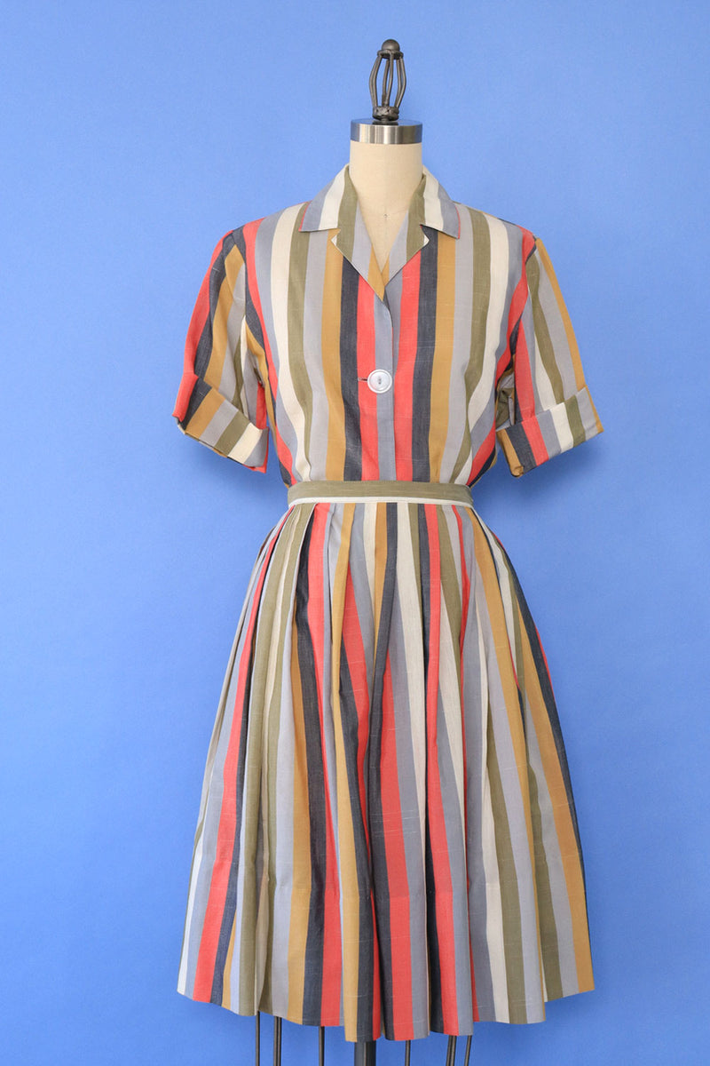 Fritzi Earthtone Stripe Set S