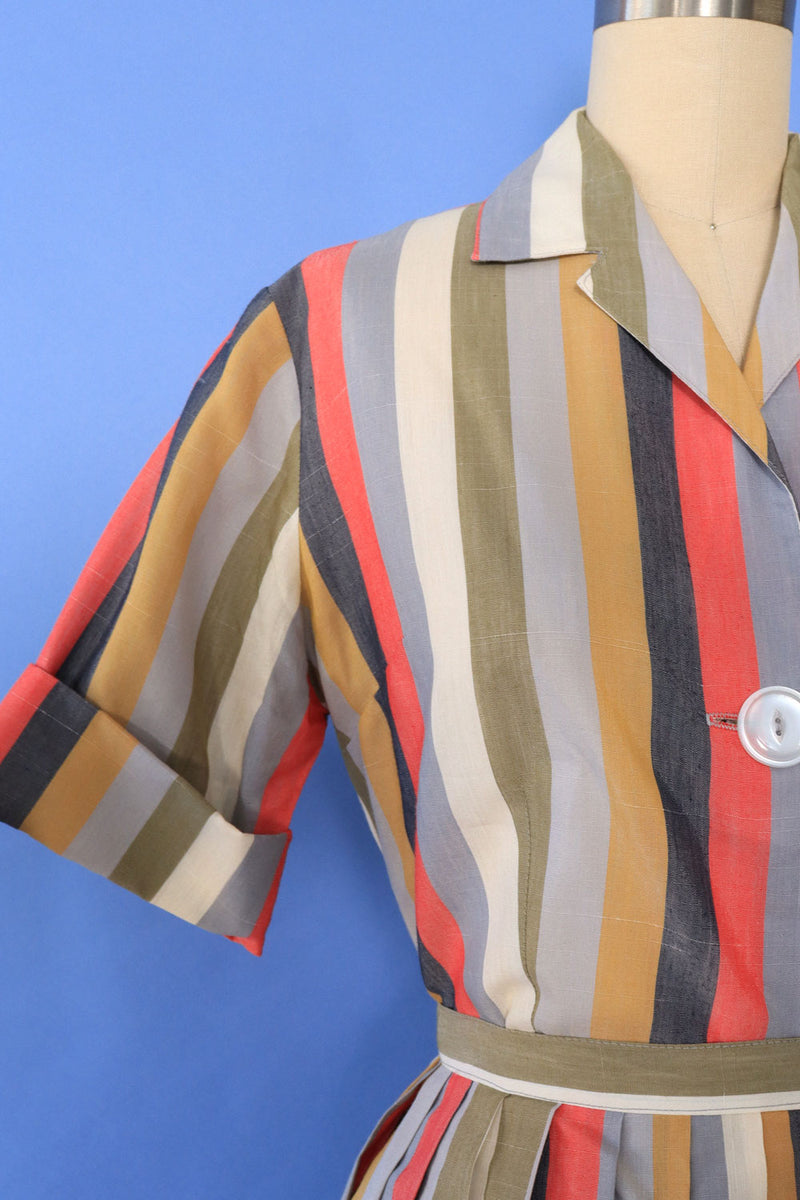 Fritzi Earthtone Stripe Set S